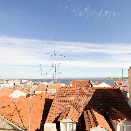 Sun River View Balcony Apartment Lisbon